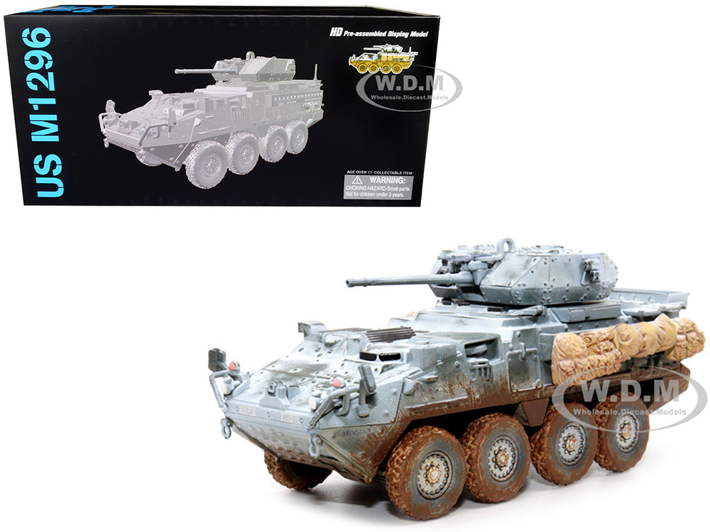 United States M1296 Stryker ICV (Infantry Carrier Vehicle) Dragoon Olive Drab (Snowy Version) "2nd Cav. Germany" (2020) "NEO Dragon Armor" Series 1-7