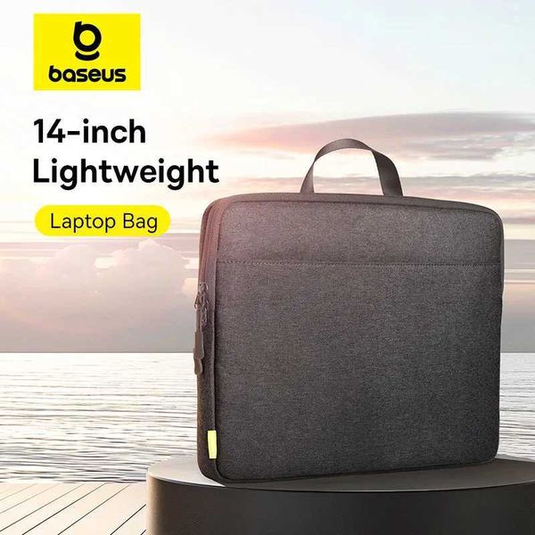 Baseus Laptop Bag for Book Air Pro Xiai Hp Dell Len Notebook 11 12 13 14 inch Portable Laptop Sle Case Cover Bag Z241213