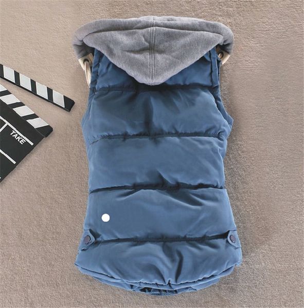 LLLM Yoga Outfit Women Down Jackets Hoodies Vest Down Parkas Waistcoat Tops Ladies Outerwear Coats Winter Thick Coat Keep Warm