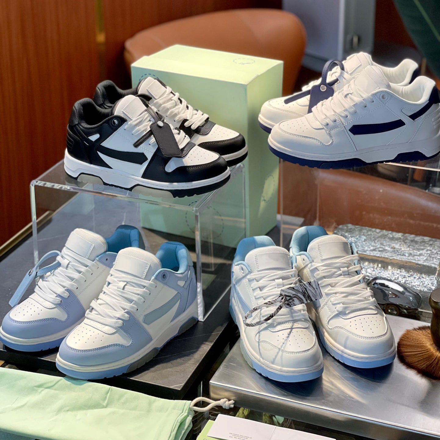 Top Designer Shoes Out of Office Sneaker for Walking Men Running Offes White Black Navy Blue Vintage Distressed Outdoor Casual Sports