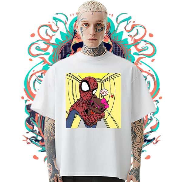 Soft Mens Tshirts 180g Cotton Spring Summer T Shirts Men Anime Fashion Designer Clothings