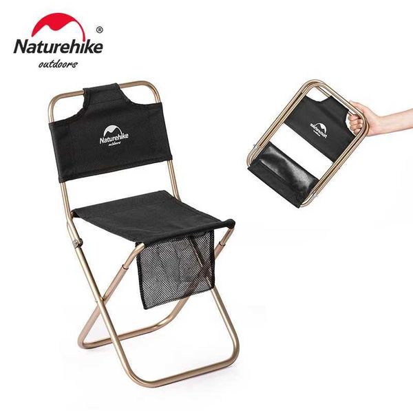 Camp Furniture Naturehike Beach Chair Ultralight Portable Camping Folding with Mesh Bag Relaxing Outdoor Picnic Hiking Fishing H241121