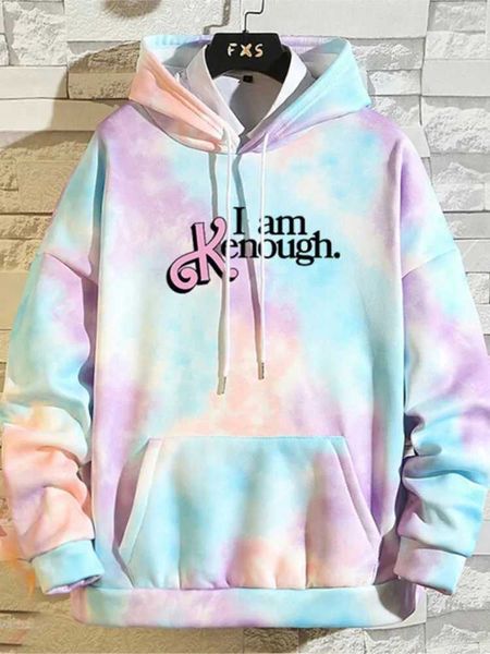 Moletons femininos moletons eu sou kenough capuz mérse mérssia tingra capuz de capuz fmaterial objeto strtwear kenough hoodie sportswear mas
