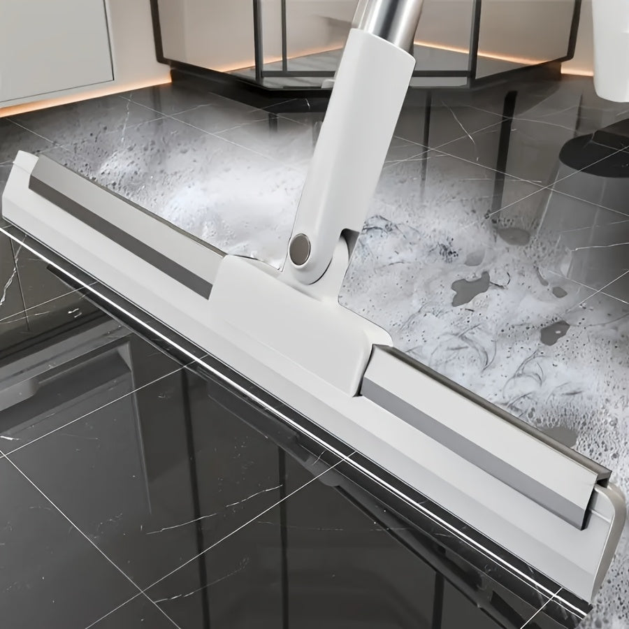 TEMU Magic Broom Rubber Squeegee For Floors And Glass, High Absorbent Silicone Scrubber - Easy To Dry, Suitable For Kitchen, Bathroom, Living Room -