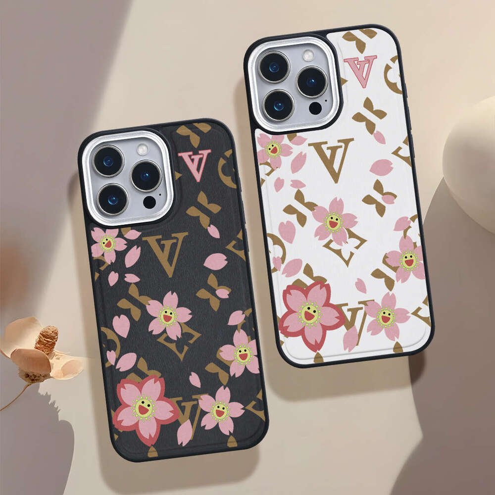 DHgadgets Luxurious Floral Apple 16 Premium 13 Phone Case 15 Pro Full Coverage 12 Shockproof 14