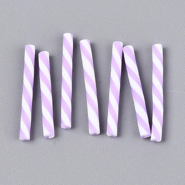 Accessories de décoration d'art d'ongle en argile polymère manuels