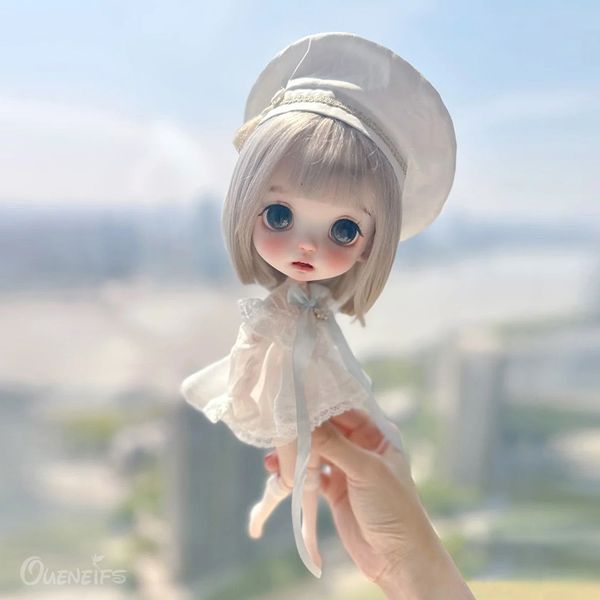 Dolls Dolls 1 6 Plus BJD Doll Piupiu Head Collocation HuHu Body Smart Big Eye Bylthe Styling Resin Gift Toy 230821 S2412261