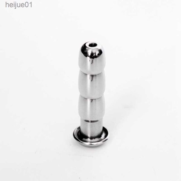 Finger Toys 8-15mm Stainless Steel Urethral Sound Catheter Penis Plug Male Masturbator Penis Inserts Stimulation Dilator Chastit L230518