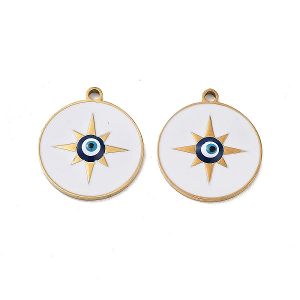 Pendentifs en acier inoxydable chirurgical 316 avec placage ionique (IP)