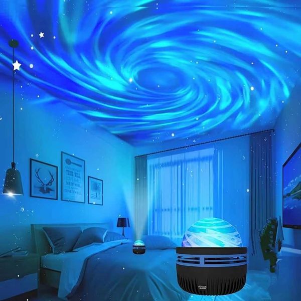 LED Strips LED Galaxy Projector Light Colorful Galaxy Sky Projector Bedroom Night Light Kids Room Decoration Christmas Party Decoration S252