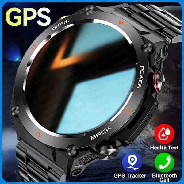 Smartwatch For Sports Smart Bracelet Men Watch 1.85 AMOLED Sn GPS Cpass Altimeter Waterproof Call New Smart Watches Z241026