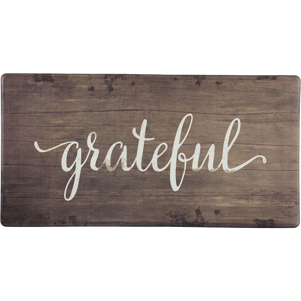 Cook n' Comfort Oversized Anti-Fatigue Kitchen Floor Mats - CNC259 (Grateful)