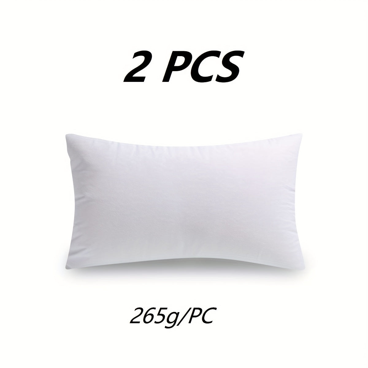 TEMU 1-2-3-4-5pcs Soft Polyester Outdoor Non- Fabrics Throw Pillow Insert, Filling For Sofa, Bed, Chair, Patio And Picnic Decorative Pillow Stuffers,