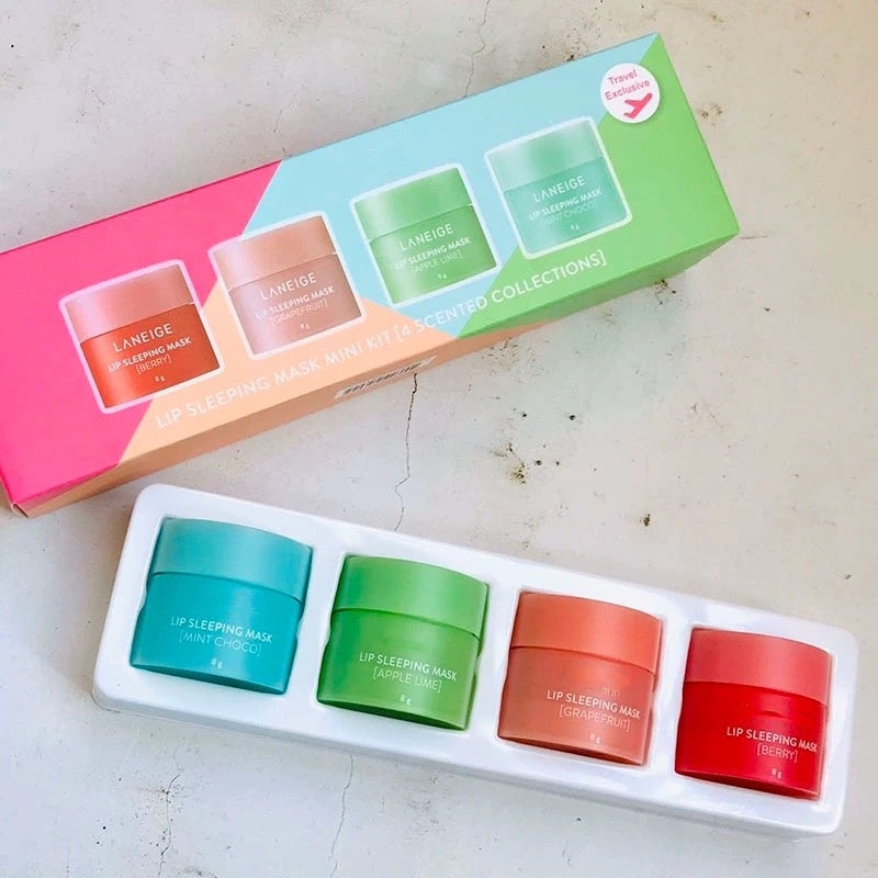 Korea Lip Sleeping Mask Lip Moisturizer Night Sleep Lip Mask Hydrating Nutrious Repair Lip Film Dead Skin Remove Care high quality