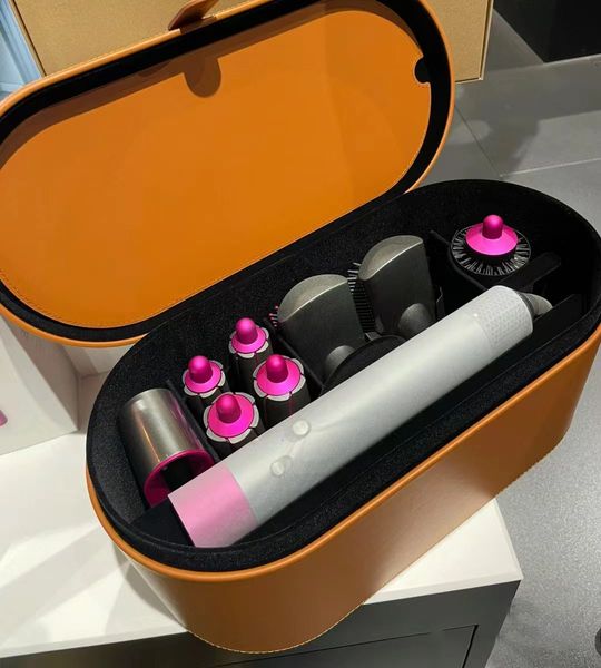 Electric HS01 Curling Iron Hair Curler Hair Dryer HS05 High Speed Negative Hollow Blade Brushless Motor Hair Straightener with Hair Brush fo