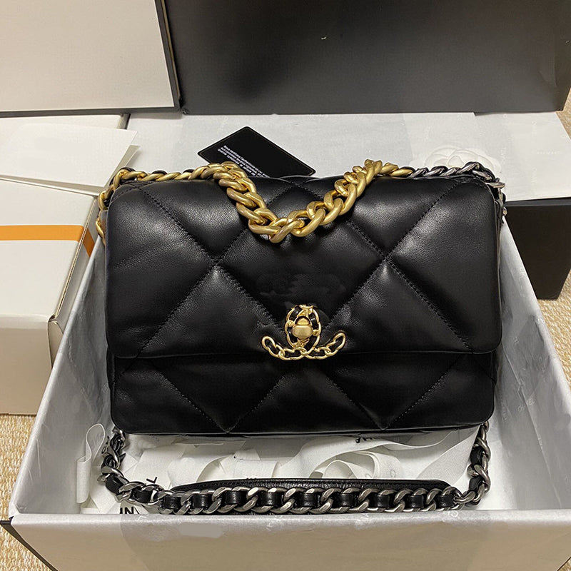 10A Pink designer tote bag Handbag Crossbody Bags Chain Shoulder Purse Women Real Leather Classic CC 19 flap the totes top quality clutch Wallet 26C