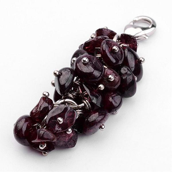 Natural Chip Garnet Pendant Decorations