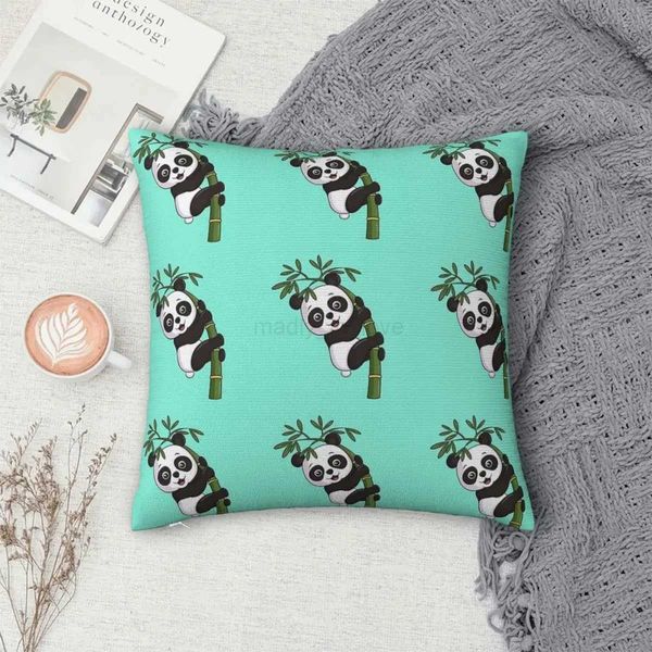 Panda In Style Backpack35 pillowcase Polyester pillows Cover Cushion Comfort Throw pillow Sofa Decorative Cushions Used for HomeM240717
