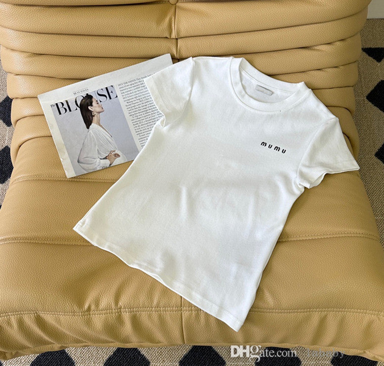 2025 Fashion Womens Designer T Shirt Blouses Top Letter Printed Luxury Tshirts tees Round Neck Short Sleeve Versatile Summer T-shirt