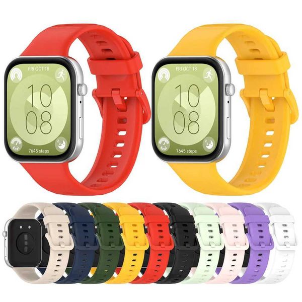 High Quality BEHUA Wah Fit 3 Wahband Silicone Strap Replacement Bracelet Strap Sports Wan Man Correa Accessories O241115