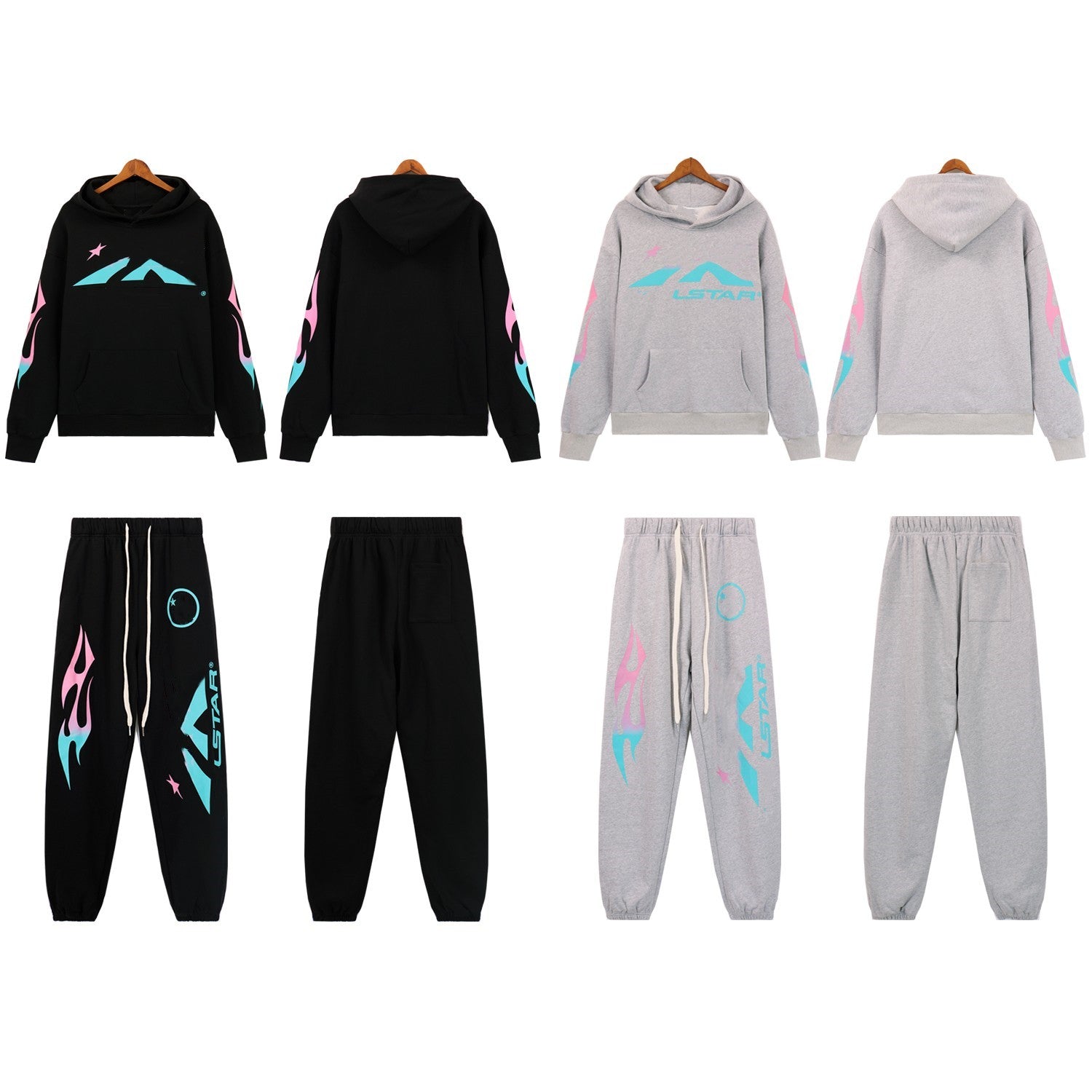 Designer Mens Hoodies Trendy Street Hip Hop Skateboarding Womens Sports Pants Printed Couple Hoodies Sweatpants Warm Hoodies