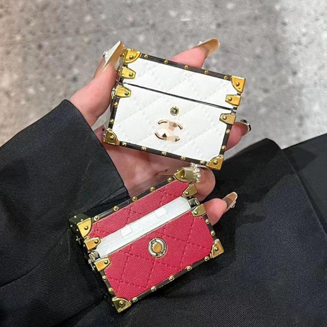 Fashion Designer Headphone Case Cover Brand bluetooth headset Earphone protecton cover for apple airpods pro 123 generation anti-wrestling couple