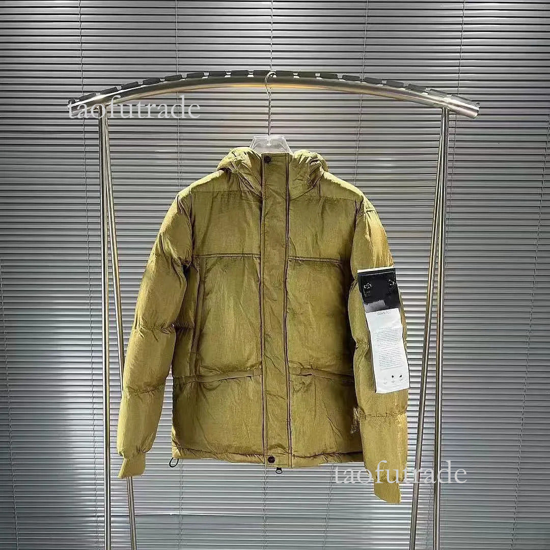 Stone Jacket 2025 Fashion Cpfm Jacket Outerwear Doudoune Tracksuit Badges Zipper Jacket Loose Style Stone Mens Top Oxford Portable Company Jacket 88