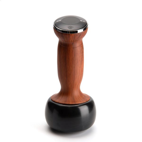 Electric Stone Guasha Massager Vibration Scraping Guasha Massage Stone Lymph Node Fat Burning Health Care 241206