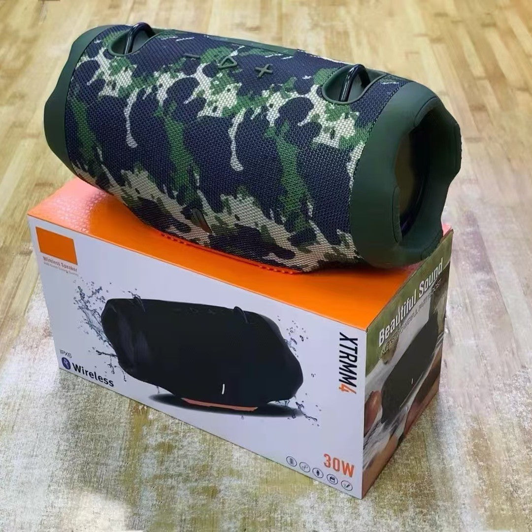 xtreme 4 Wireless Bluetooth Speaker Mini Portable IPX7 30W Waterproof Portable Speakers Outdoor Stereo Bass Music Track Independent TF Card 4 Colors