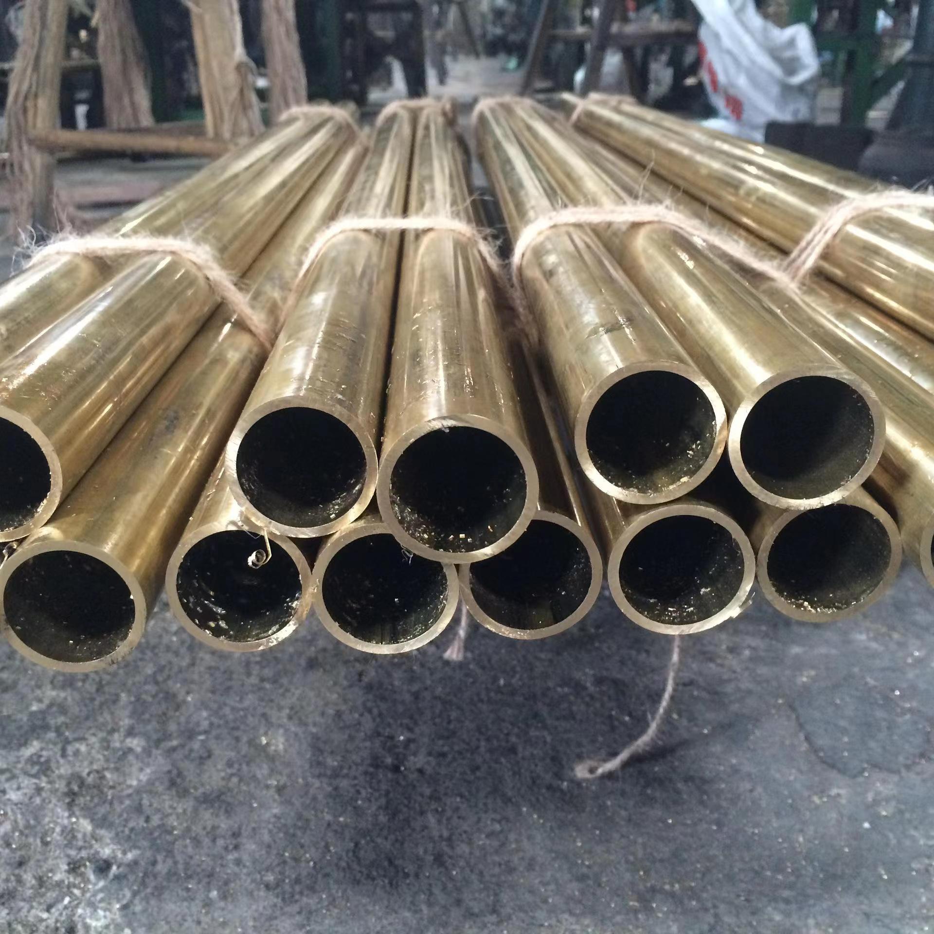 Brass Pipe Round 9 9.5mm*0.2-2mm 50cm Long Polished Brass Tubes