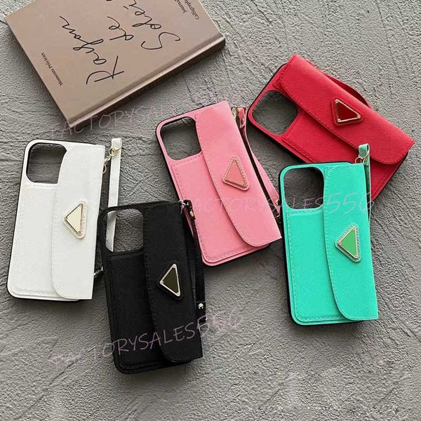Luxury Designer Phone Case for iPhone16 Pro max 15 14 13 12 Pro max Wallets Bags Card Holders Pockets leather protective Back Covers