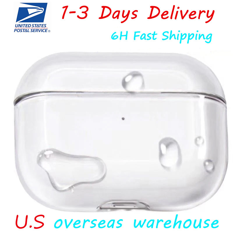USA Stock For airpods pro 2nd generation Air pods 3 4 Bluetooth Earphones ANCWireless Headphones Earbuds Noise Canceling Accessories Solid Silicone
