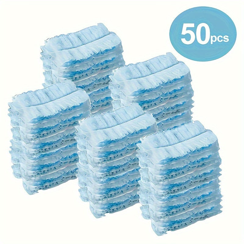 TEMU 30pcs Or 50pcs Disposable Electrostatic Dusting Refills - Static Cling Cleaning Cloths Replacement, No Electricity Needed, For Electronics,