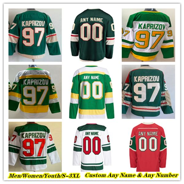 Minnesota Hockey Jersey Kirill Kaprizov Mats Zuccarello Ryan Hartman Marc-Andre Fleury Brandon Duhaime Joel Eriksson Ek Matt Boldy Pat Maroo