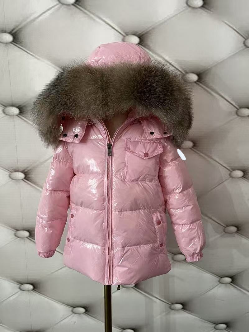 M Brand Down Coat Down Coat For Kids Designer Children Tanks Jacket Luxury Baby Down Outwear Kid Vest Coats High Quty Tops Autumn Winter Sleeveless