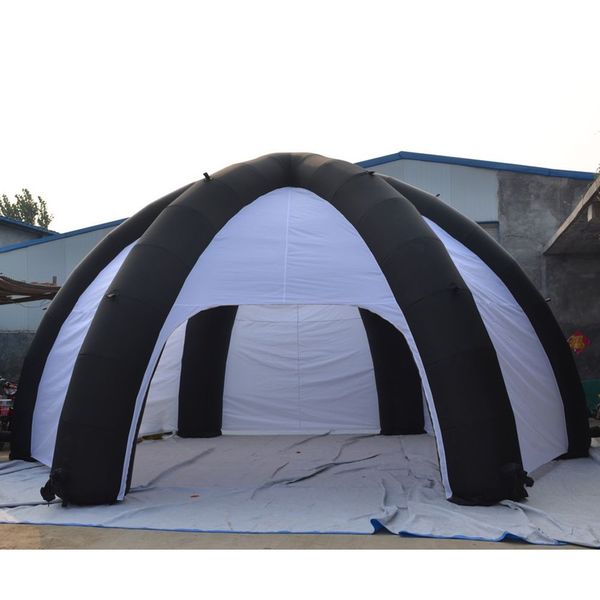 wholesale portable 6m inflatable spider tent dome shaped car tents garage with walls for sale 002