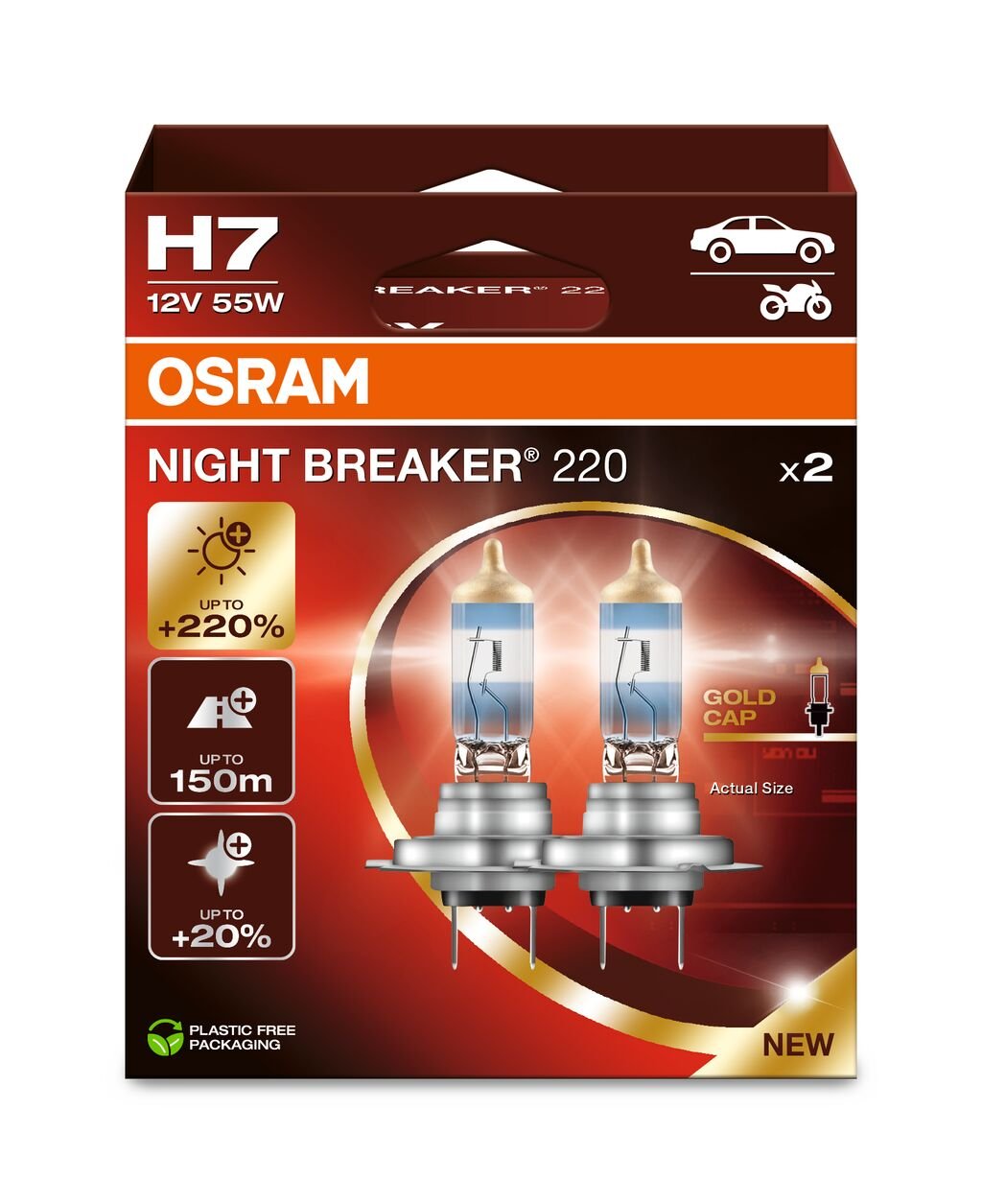 Bulb, spotlight OSRAM 64210NB220-2HB