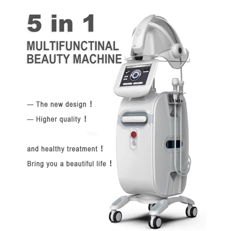 High Quality 5 in 1 Oxygen Jet Facial Hydrogen Oxygen Mask Hydro Dermabrasion Skin Scrubber Skin Tightening Skin Rejuvenation Acne Treatment Beauty