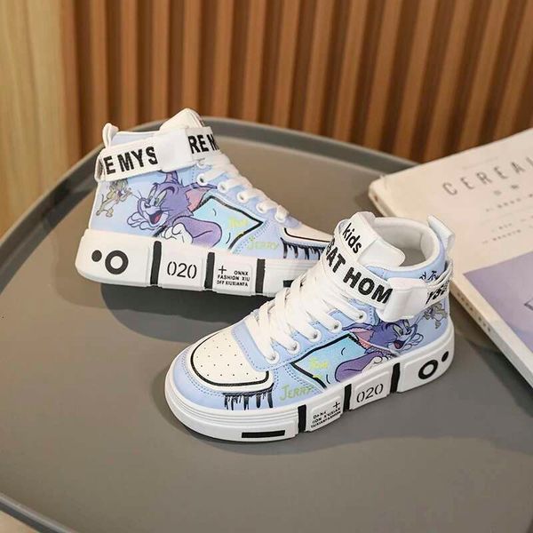 2025 autumn and winter new stu dent casual sports female parent-child hip-hop dance high top board shoes male