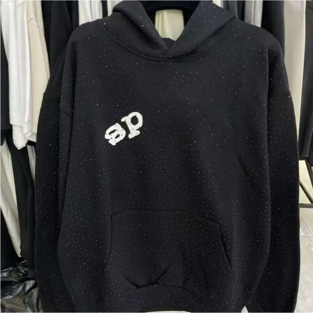 Spider Hoodies Designer Rhinestone Hoody Young Thugs Jumper Cobweb 55555 Sweater Mens Hoodie Pink Young Thug Tracksuit Web Jacket Y2k Tech Fleece Sw