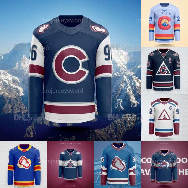 Colorado Cale Makar Avalanche Concepts Jersey Devon Toews Nathan MacKinnon Gabriel Landeskog Logan O&#039;Connor Mikko Rantanen Tomas Tatar