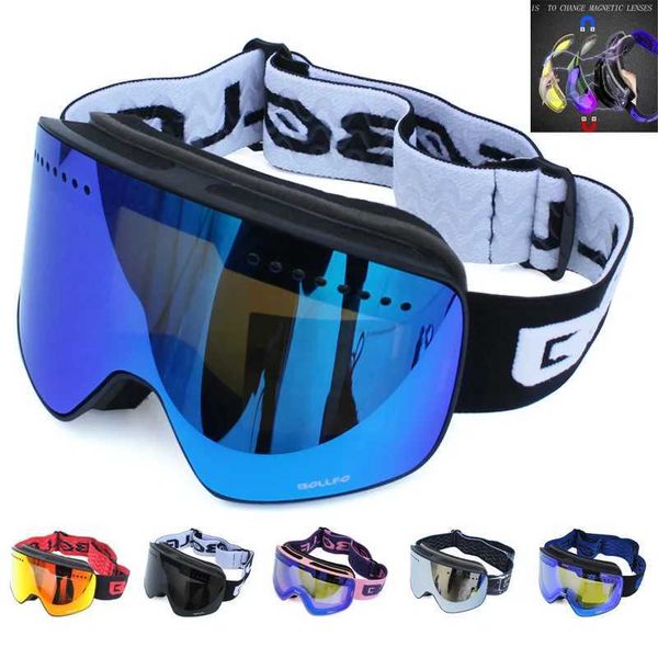 Ski Goggs Doub Layer Polarized ns Skiing Anti-fog UV400 Snowboard Goggs Men Women Ski Glasses EyewearXJ241112