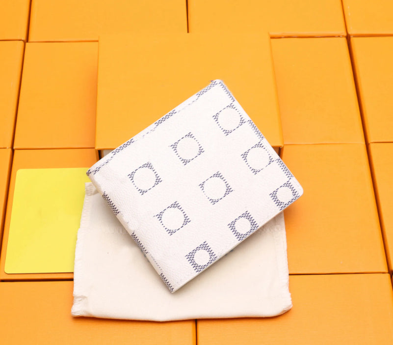 2025 High Quality Designers vuittonbag Genuine Leather Fashion Designer Wallets Retro Handbag for Men Classic Card Holders Coin Purse Famous Clutch