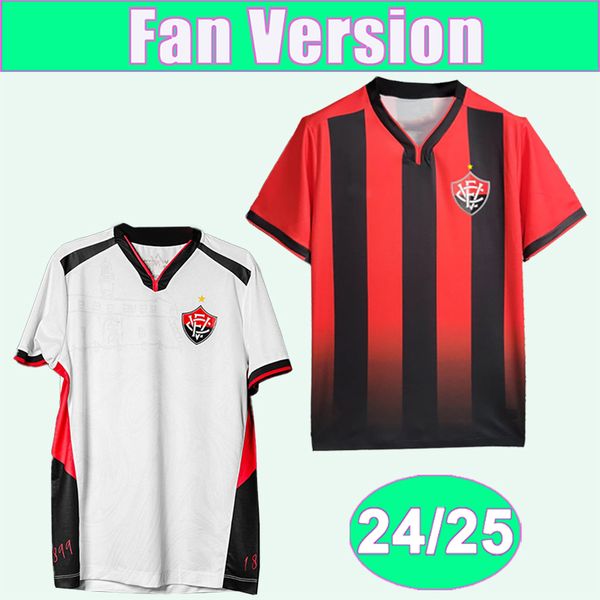 24 25 Vitoria Mens Soccer Jerseys JADSON ROBERTO EDUARDO SANTOS Home Away Football Shirts Short Sleeve Uniforms