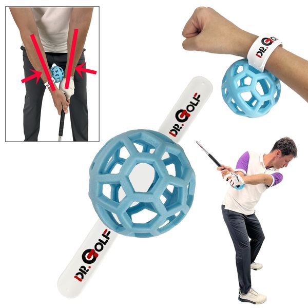 Dr. Golf Swing Training Ball Help Educate Your Hands and Arms to Work Together Help Develop A More Connected Swing Reduce The Arms from Beco