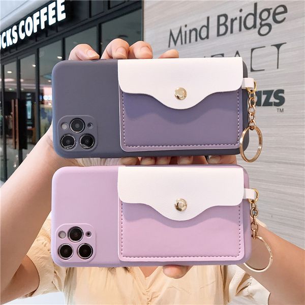 Wallet Leather Mobile Phone Cases Fashion New Design Soft Bags For Iphone 14 13 12 11 pro max 7 8 plus x xr Cover Change Pocket Protector Gi