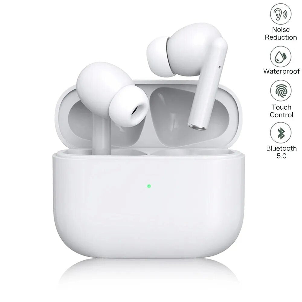 TWS Pro3 Wireless Earphones Bluetooth Headphones ANC Earbuds In-Ear Sport Handsfree Headset With Charging Box for Xiaomi iPhone Mobile Smart Cell Ph