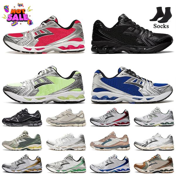 Top Fashion Designer Gel NYC 1130 Kayano 14 Shoes Black Graphite Grey Pure Gold JJJ Jound Silver White GT 2160 Clay Earth Cloud Runners Wome