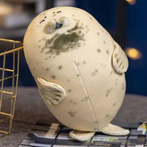 Plush Dolls 20cm Kawaii Plush Seal Pillow Kaiyukan Popular Soft Seal Doll Aquarium Plush Toy for Kids Baby Lovely Birthday GiftY241216R5AW