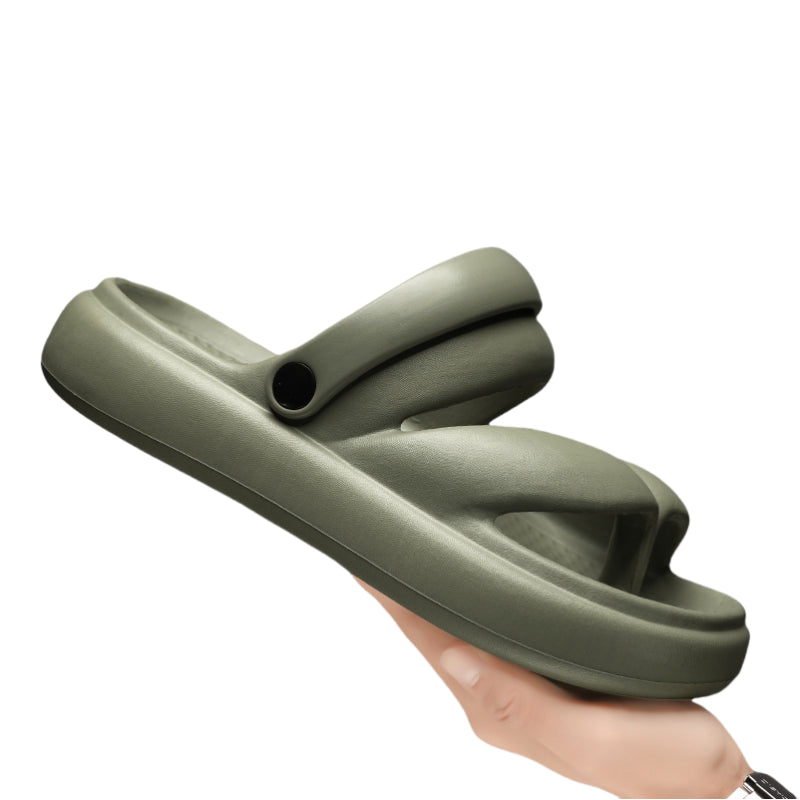 Fashion Men&#039;s Outdoor Sandals Slippers Beach Flip Flops Comfortable Slides Soft Clogs Men Casual Shoes Men Women Beach Slippers